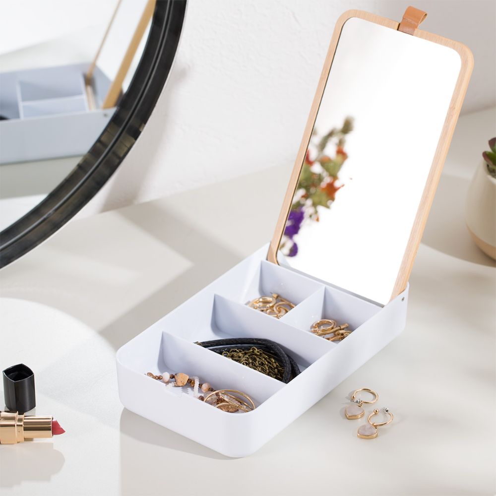 Organizador Bambú 13x23x4.5 cm