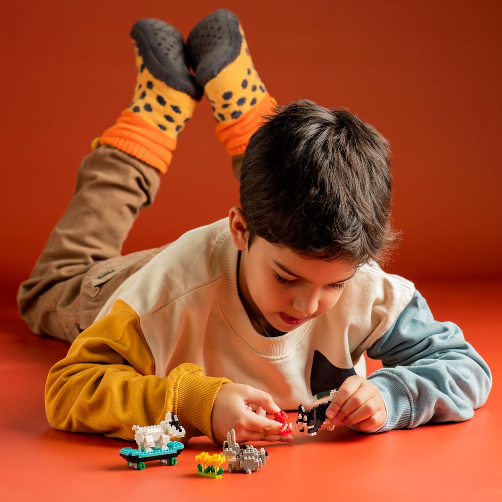 Mini bloques nivel 1 - Animales domésticos