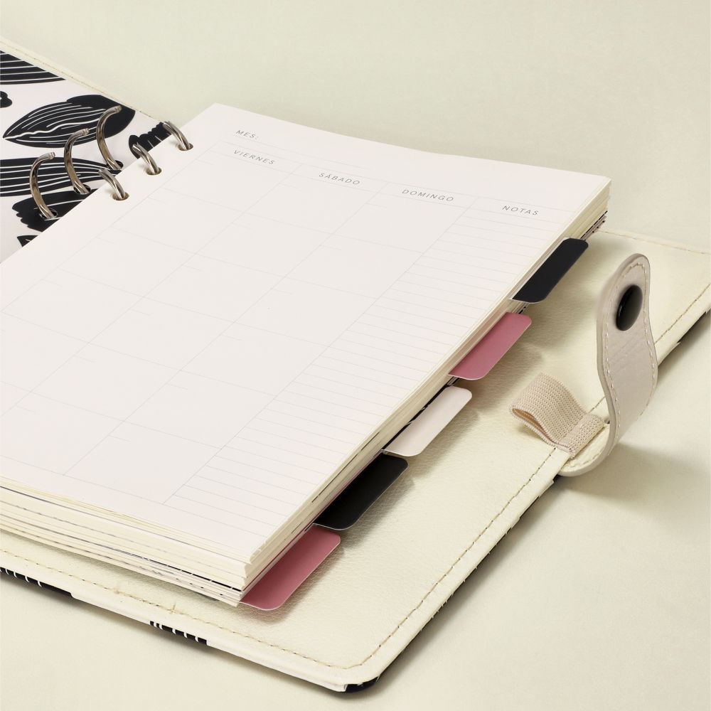 Archivador planificador A5 con tapa dura