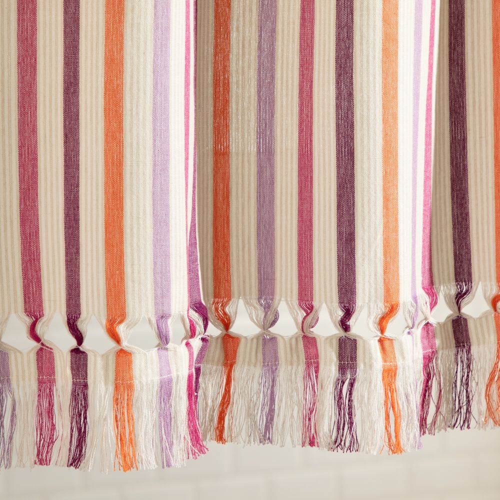 Cortina de baño escocesa 180x190 cm