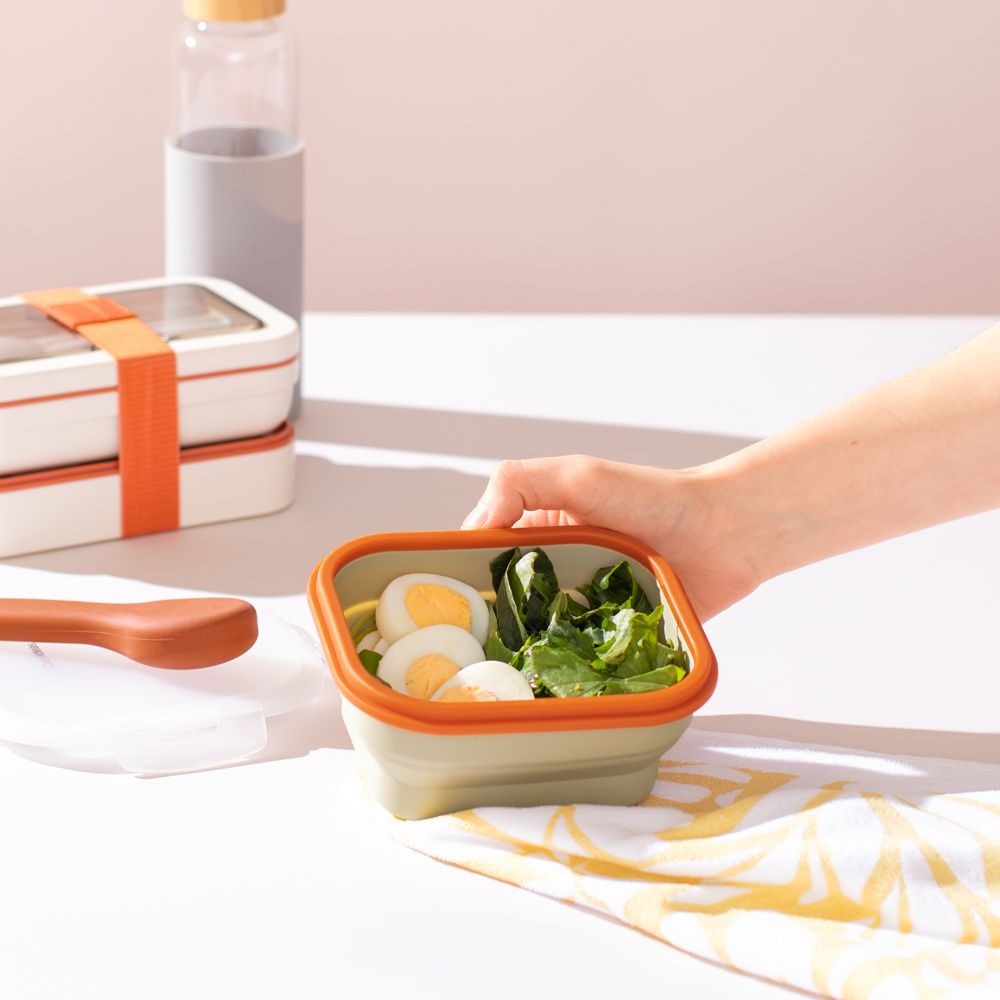 Contenedor de alimentos plegable 700 ml