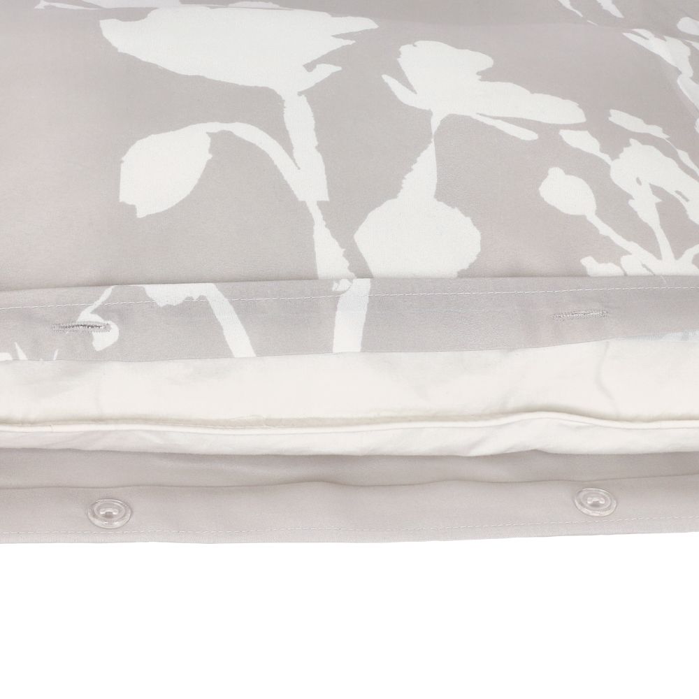 Funda de plumón estampada y bordada boró Mat/Queen