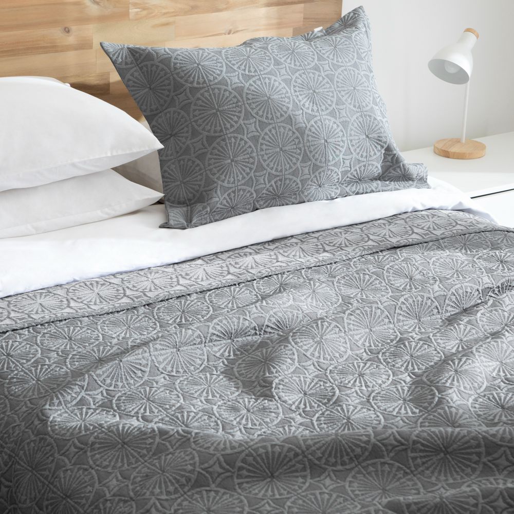 Colcha jacquard clásico King