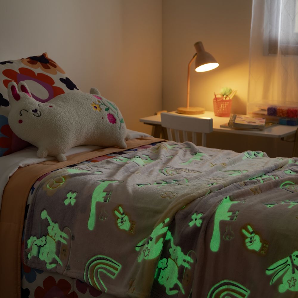 Frazada brilla en la oscuridad 125x150 cm