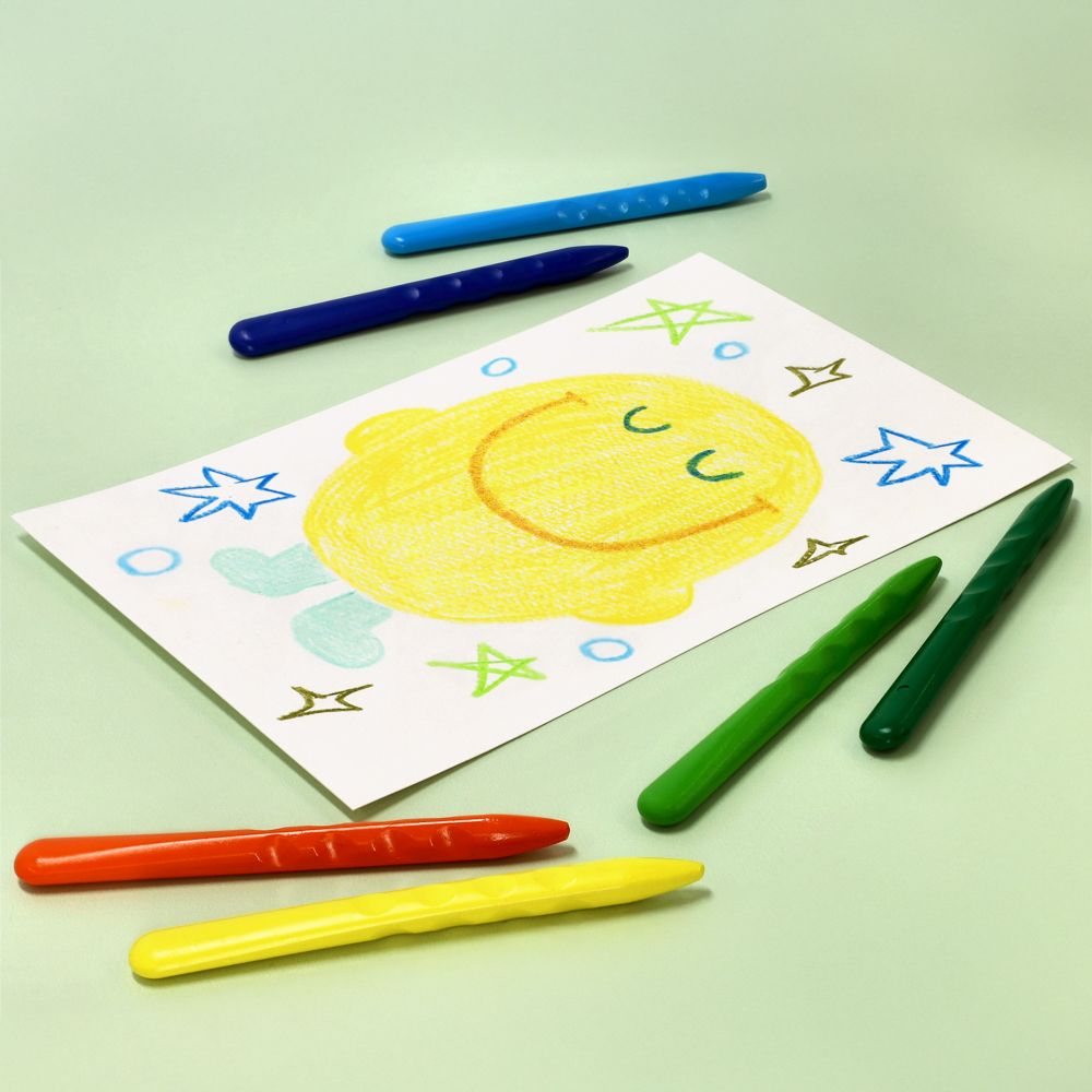 Set de 24 crayones borrables