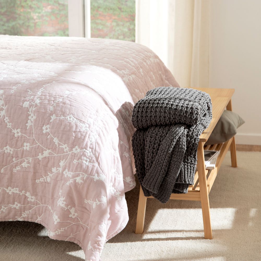 Frazada de tejido chenille 125x150 cm