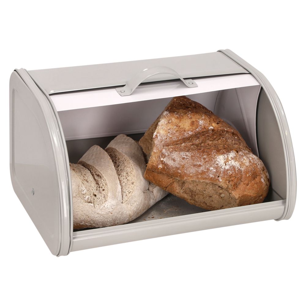 Caja de Pan con Tapa Abatible Enlozada