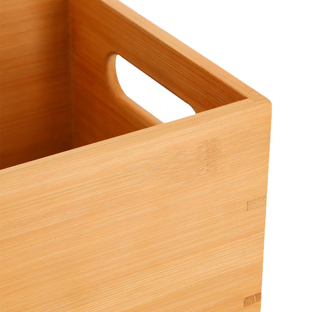 Canasto Bambú 26x18.5x15 cm