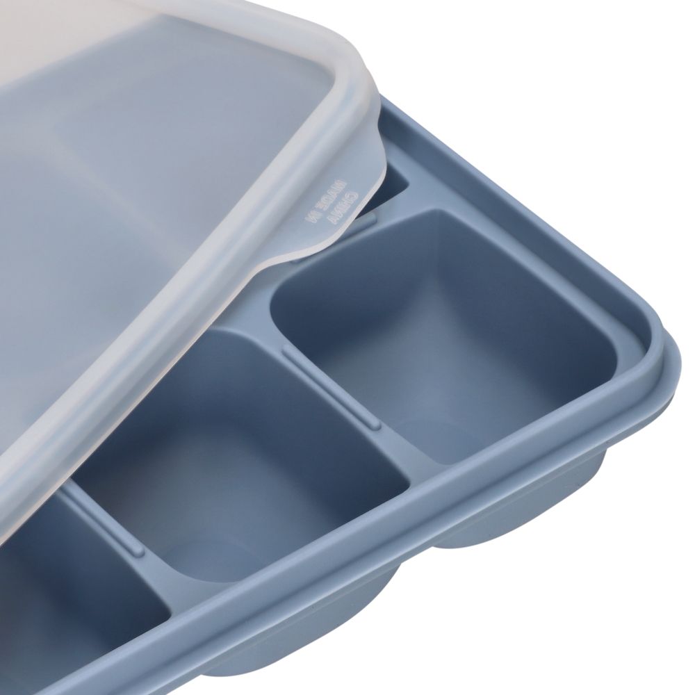 Molde grande para hielos con tapa