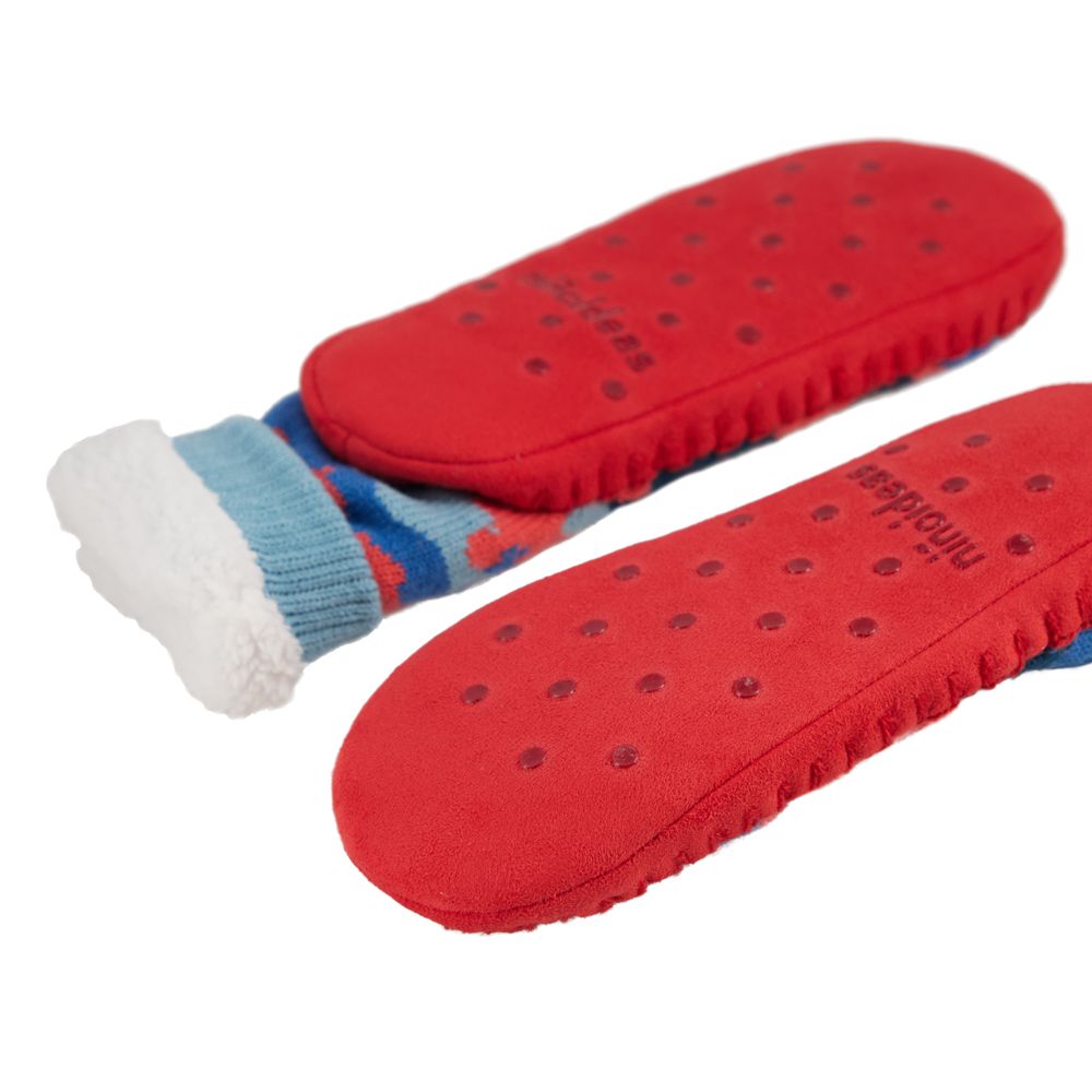 Calcetas tejidas cordero infantil con suela 24 cm