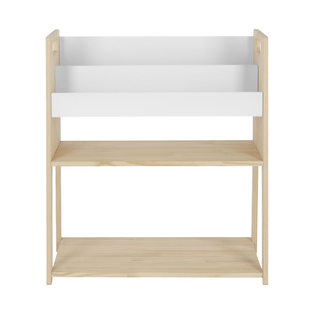 Librero de madera multiuso infantil 63x30x72 cm