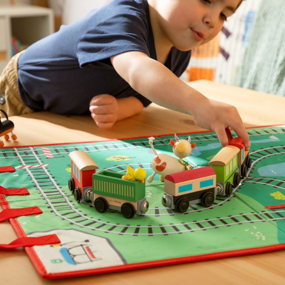 Set de 5 trenes magnéticos