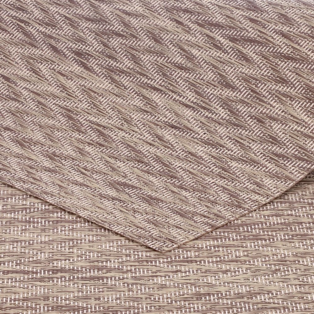 Individual de plástico tejido 45x30 cm