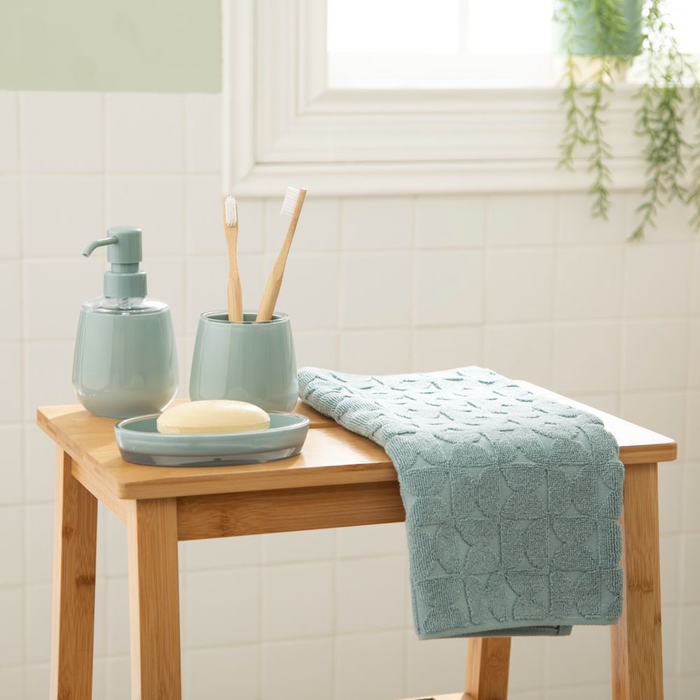 Jabonera acrílica ovalada