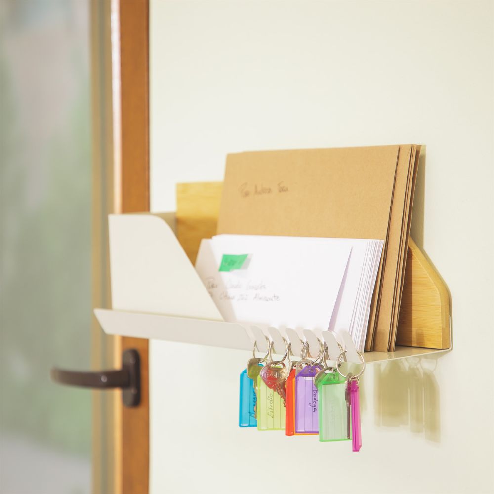 Set 8 Llaveros con Etiquetas 9.3x1.5x5.5 cm