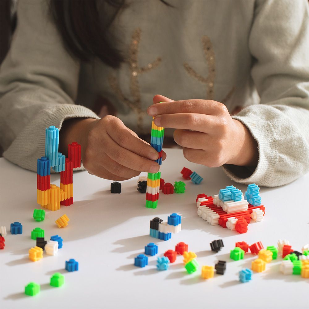 Balde de bloques pixel 3000 piezas