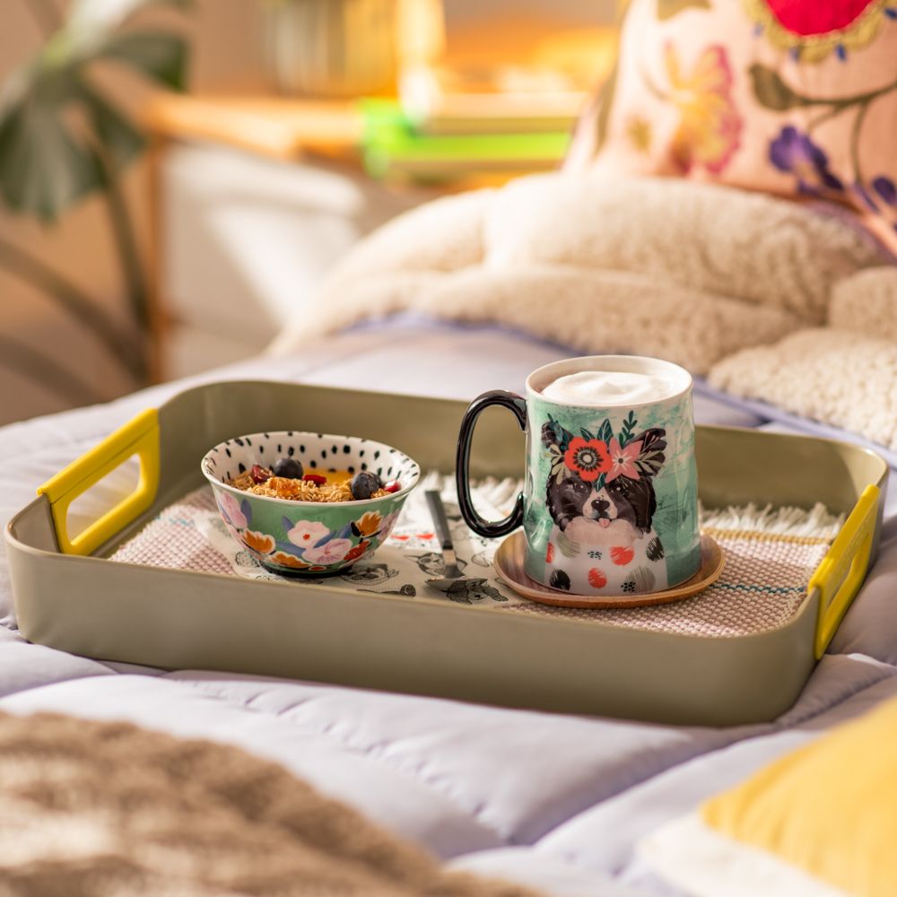 Taza de porcelana con diseño 410 ml