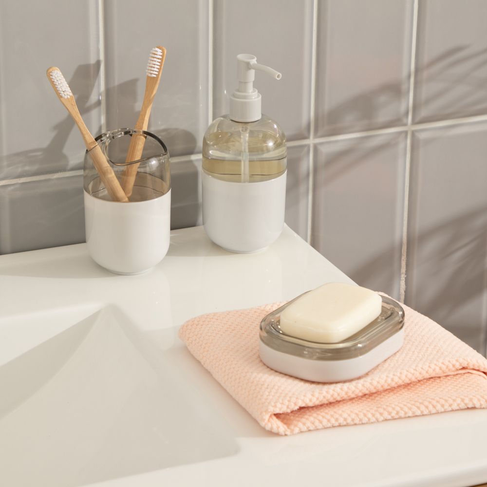 Porta cepillo de dientes plástico Adams