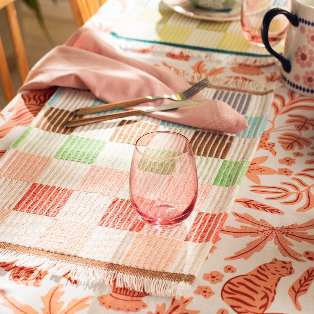 Vaso de vidrio de color 540 ml