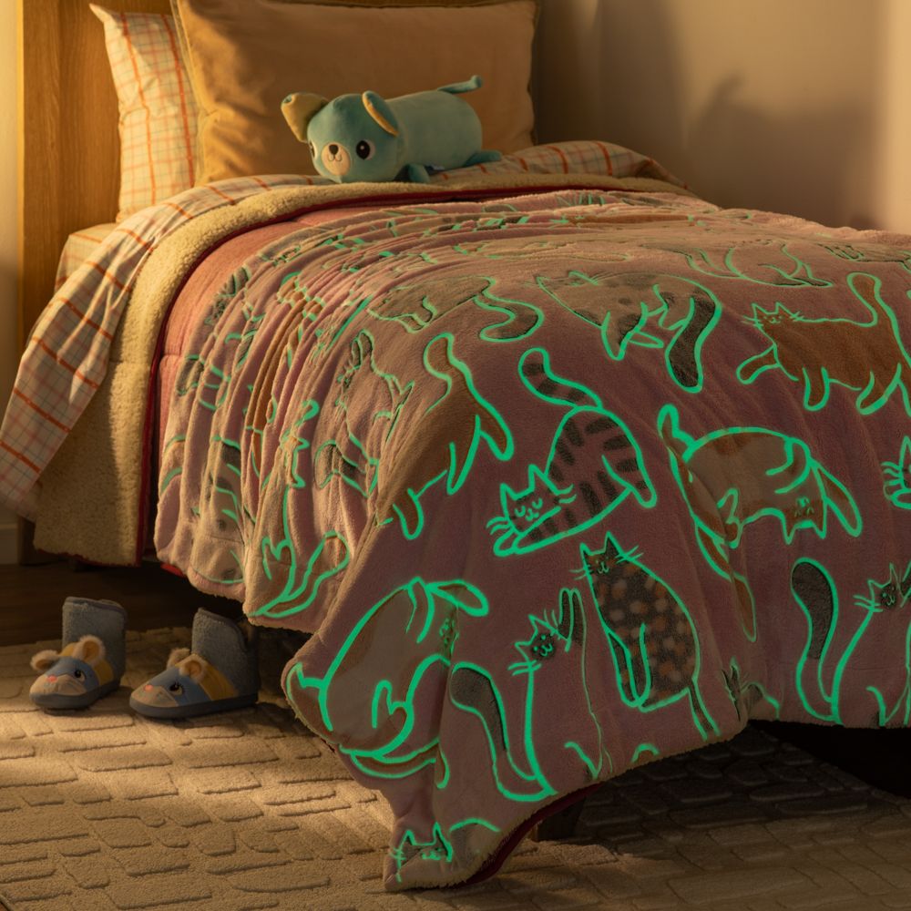 Frazada “Brilla en la oscuridad” 125x150 cm