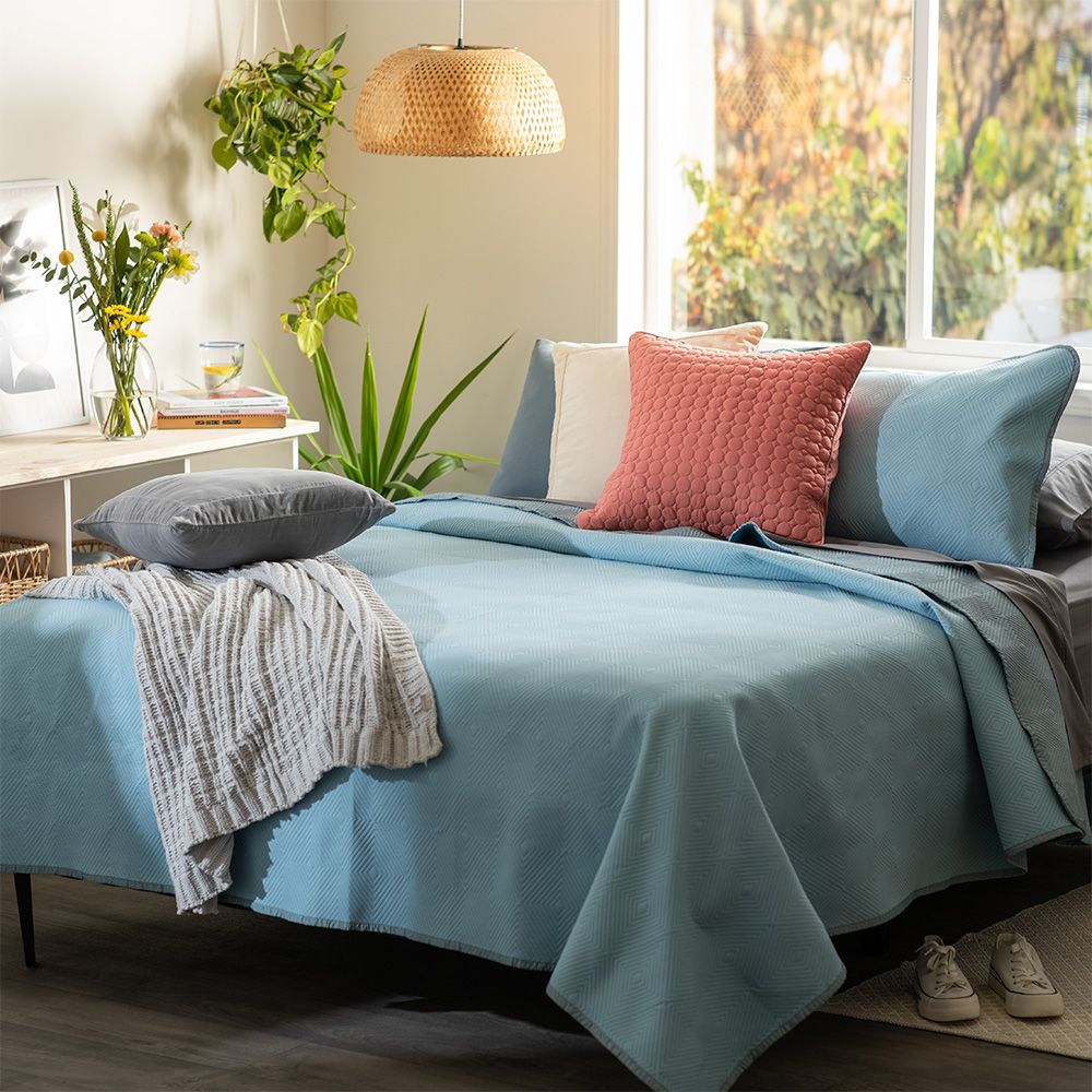 Colcha de microfibra Individual