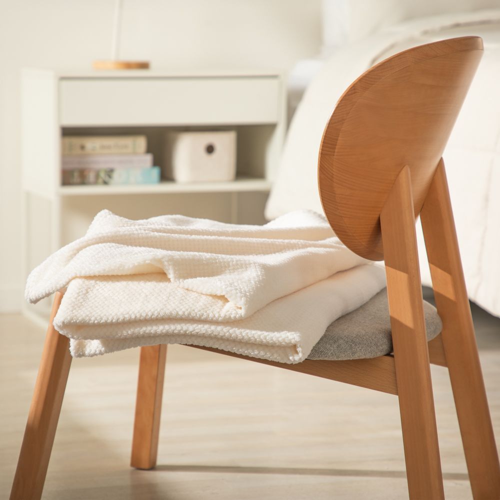 Frazada de polar coral con textura 125x150 cm