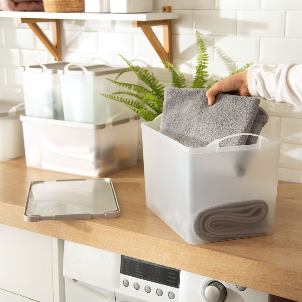 Caja plástica con tapa 16 Litros