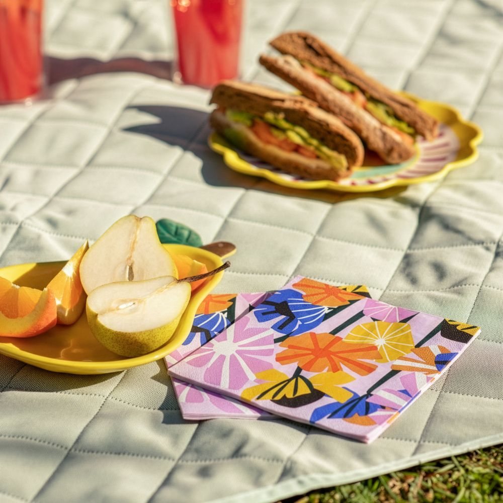 Set de 24 servilletas de papel 16.5x16.5 cm