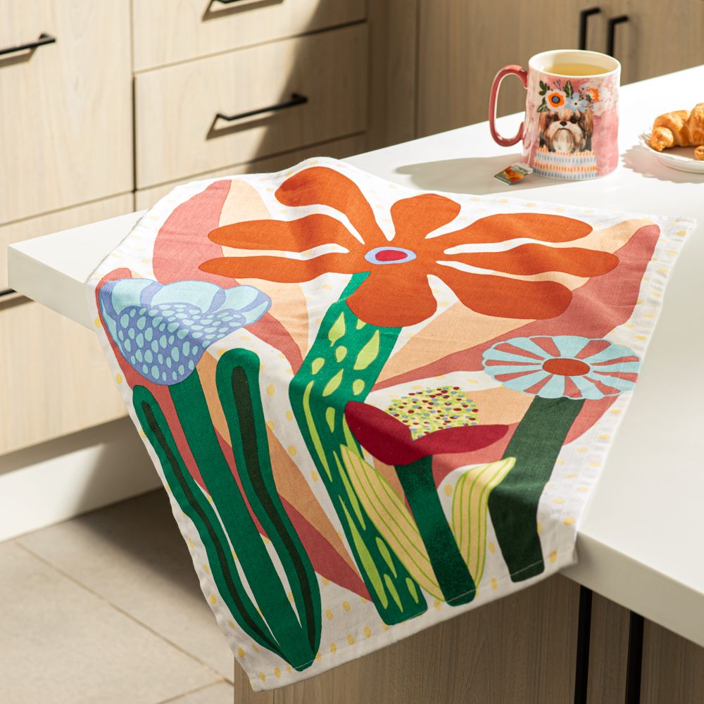 Paño de cocina estampado 50x70 cm