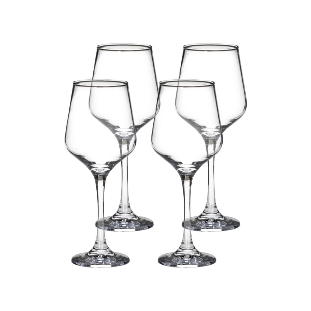 Set 4 Copas Vidrio Agua