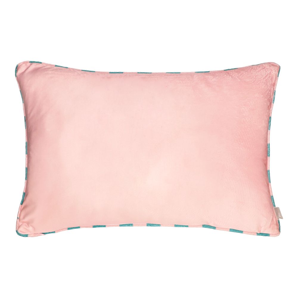 Cojín de algodón bordado con diseño 40x60 cm