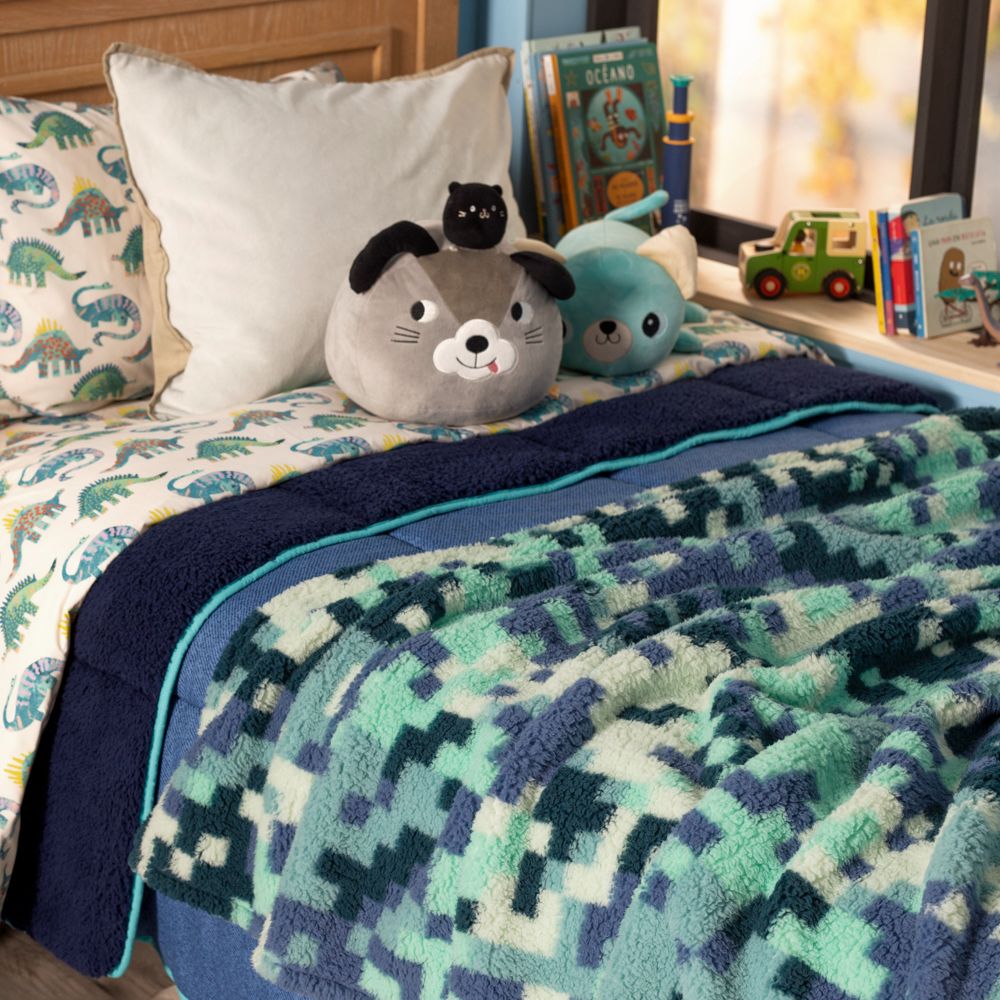 Frazada diseño pixel 125x150 cm