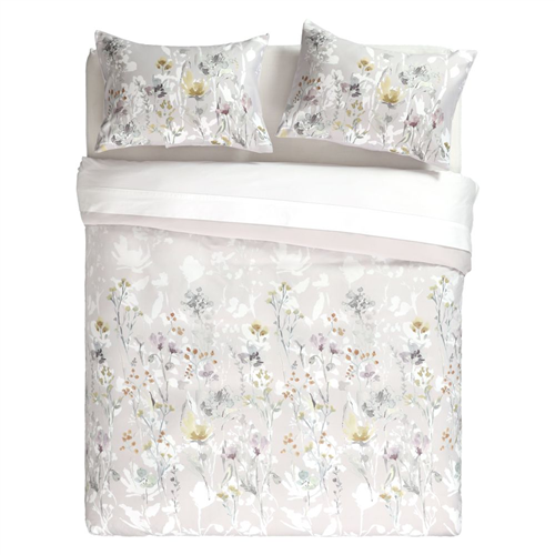 Funda de plumón estampada y bordada boró Mat/Queen