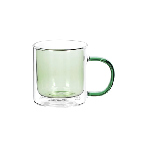 Taza de vidrio doble muro 120 ml
