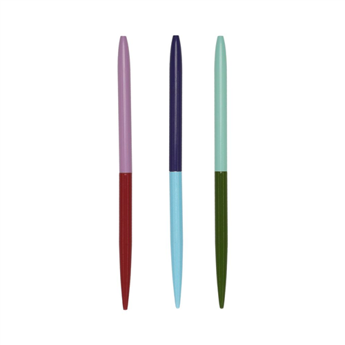 Set de bolígrafos metálicos