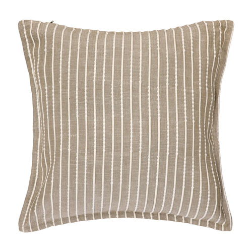 Funda de cojín algodón hilado lineas 45x45 cm