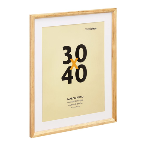 Marco de foto de madera 30x40 cm