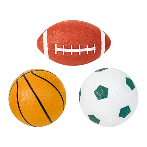 Set de 3 pelotas para deporte