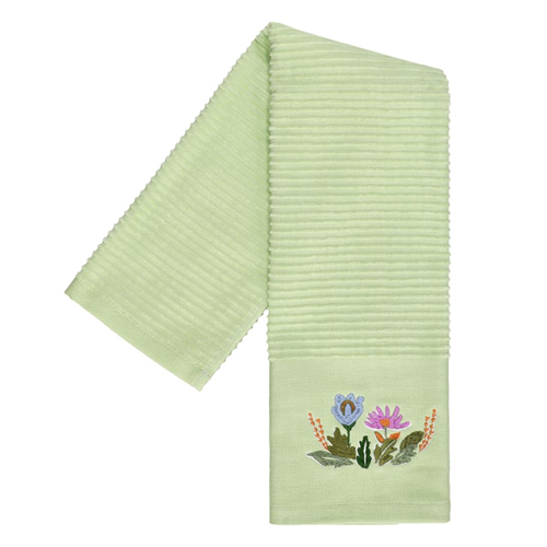 Toalla de mano con detalles bordados 40x70 cm