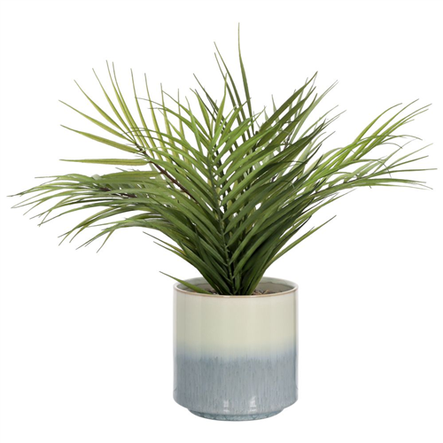 Maceta con planta decorativa grande 40x43 cm