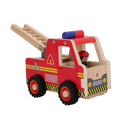 Transporte de madera con personaje