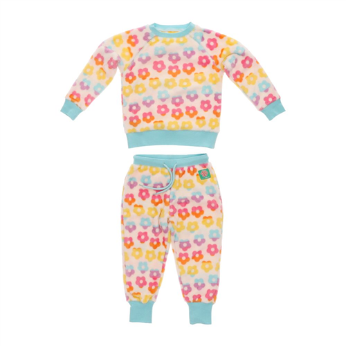 Pijama infantil de franela y polar coral talla 6