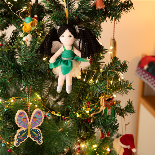 Adorno para árbol de navidad de hada