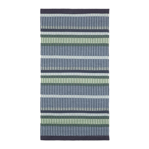 Tapete de lana tejido 70x140 cm