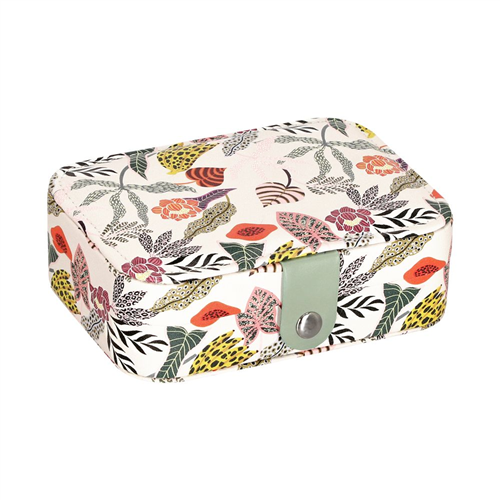 Organizador de joyas con tapa 16x11x5 cm