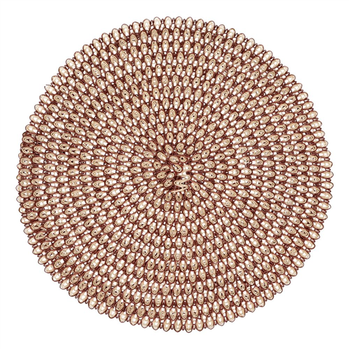 Individual redondo de pp tejido diámetro 38 cm