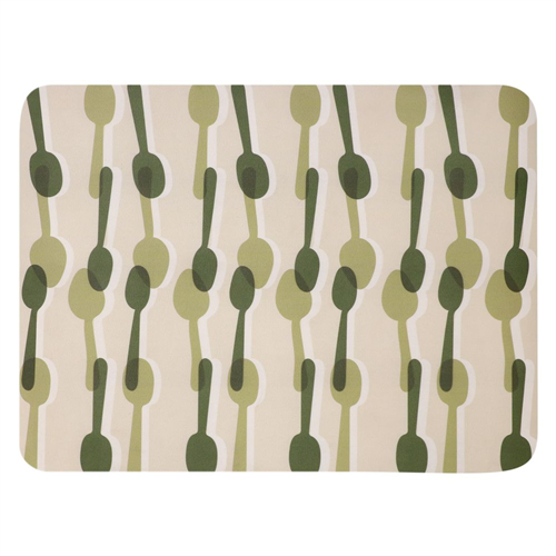 Paño tapete secavasos con diseño 38x51 cm