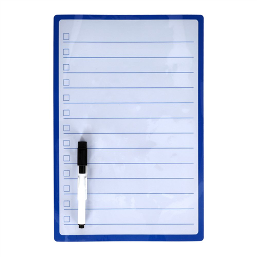 Set de pizarra y marcador borrable