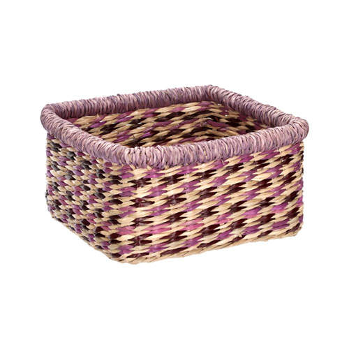 Servilletero de fibra natural mediano