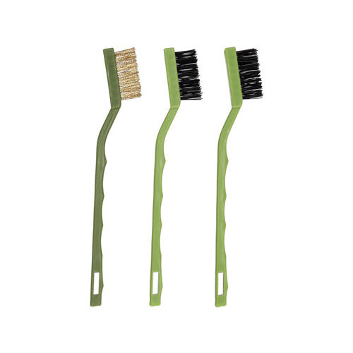 Set de 3 mini escobillas 17.5x2.1 cm